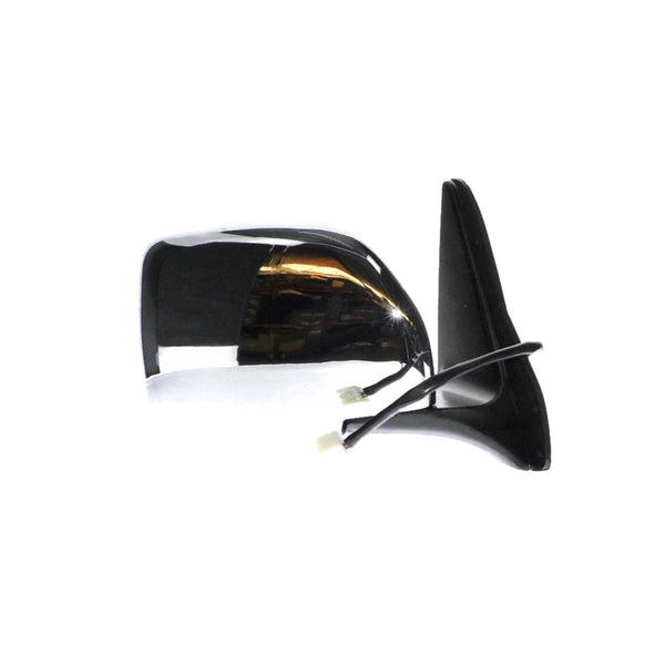 Chrome Door Mirror Electric Adjust Drivers Side Aftermarket Suits Toyota Landcruiser 100 SERIES 1998 to 2007