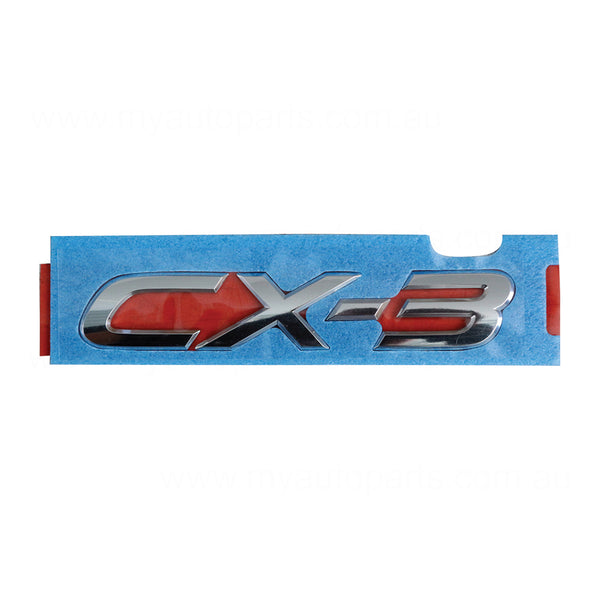 Tail Gate Emblem Genuine suits Mazda CX-3 DK