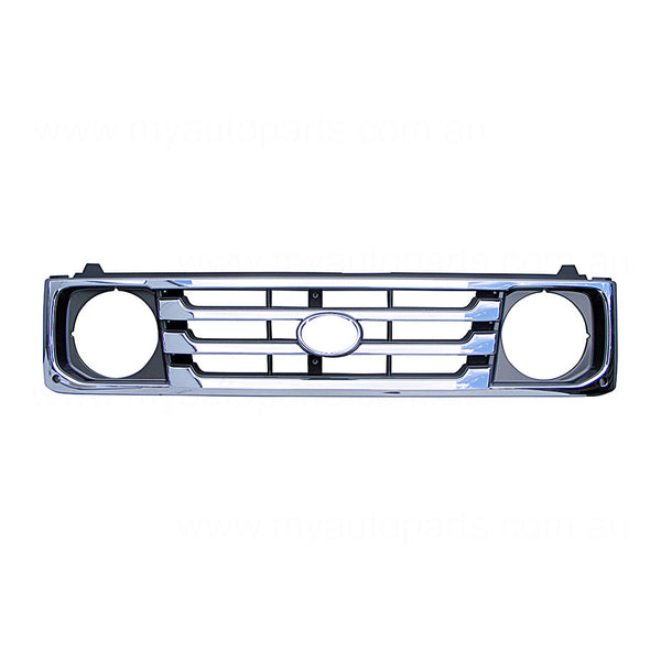 Chrome Grille Aftermarket suits Toyota Landcruiser 78/79 Series 8/1999 to 1/2007