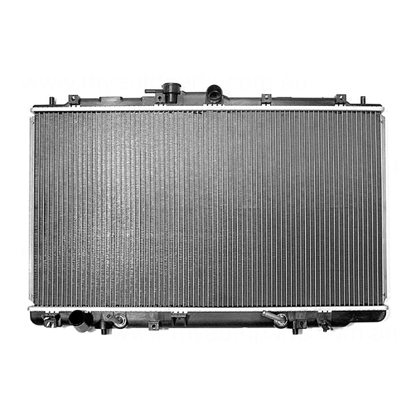 Radiator 32 / 32 mm Plastic Aluminium 400 x 718 x 16 mm Manual/Auto 3.0L L J30 Aftermarket Suits Honda Accord CG/CK 1997 to 2003