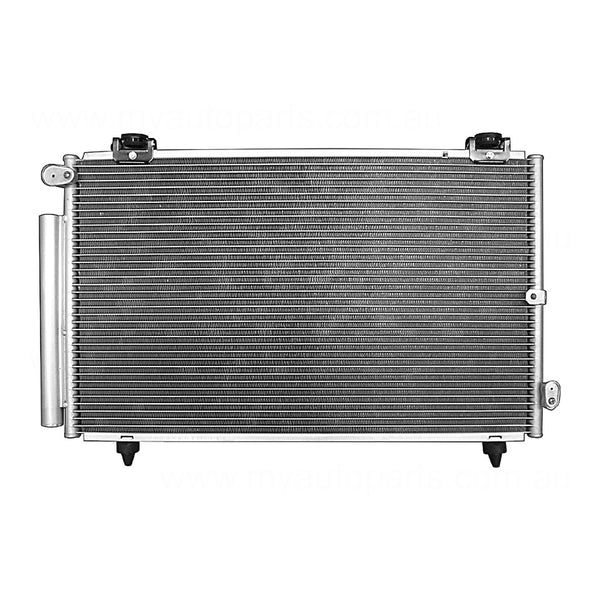 16 mm 8 mm Fin A/C Condenser Aftermarket Suits Toyota Corolla ZZE122R 2001 to 2004