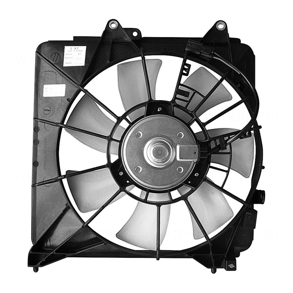 A/C Condenser Fan Assembly Aftermarket Suits Honda Jazz GE 2008 to 2011