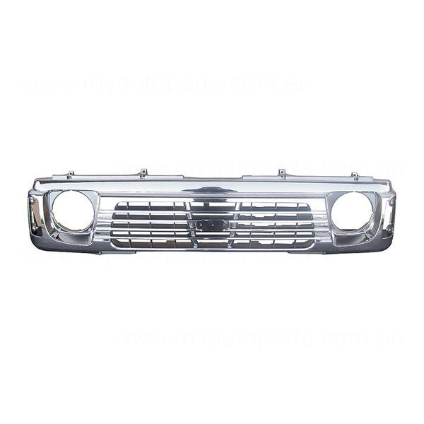 Chrome Grille Aftermarket suits Nissan Patrol GQ Y60 11/1994 to 10/1997