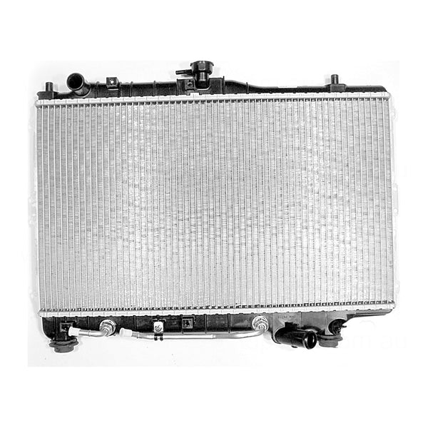 Radiator 32 mm 32 / Plastic Aluminium 375 x 638 x 26 mm Manual/Auto 1.5L L B5 Aftermarket Suits Kia Mentor MENTOR 1996 to 1998