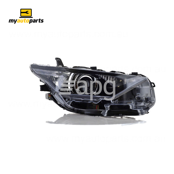 Head Lamp Drivers Side Certified Suits Toyota Corolla ZRE182R 2015 to 2018