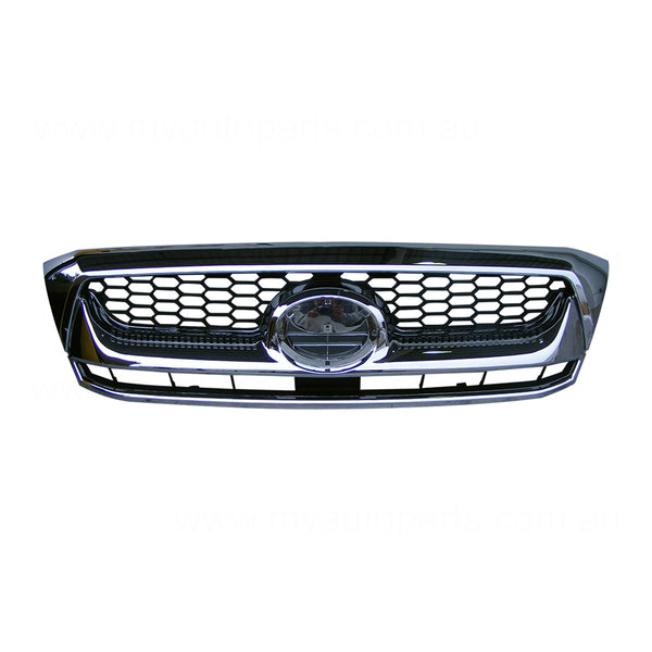 Grey Grille w/Chrome Surround suits Toyota Hilux SR5 8/2008 to 7/2011