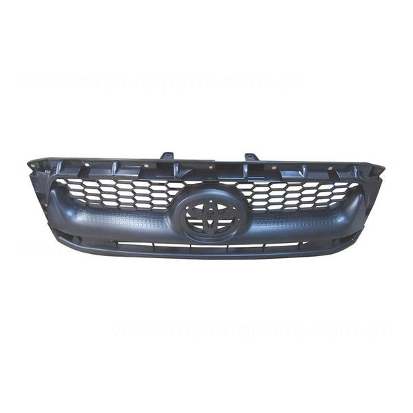 Black Grille Genuine suits Toyota Hilux SR 8/2008 to 7/2011