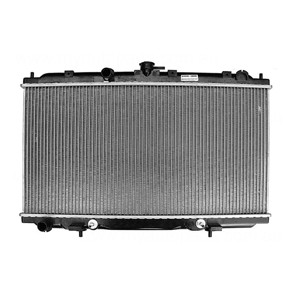 Radiator 28 / 28 mm Plastic Aluminium 360 x 698 x 16 mm Manual/Auto 1.8 L QG18 Aftermarket Suits Nissan Pulsar N16 2001 to 2006