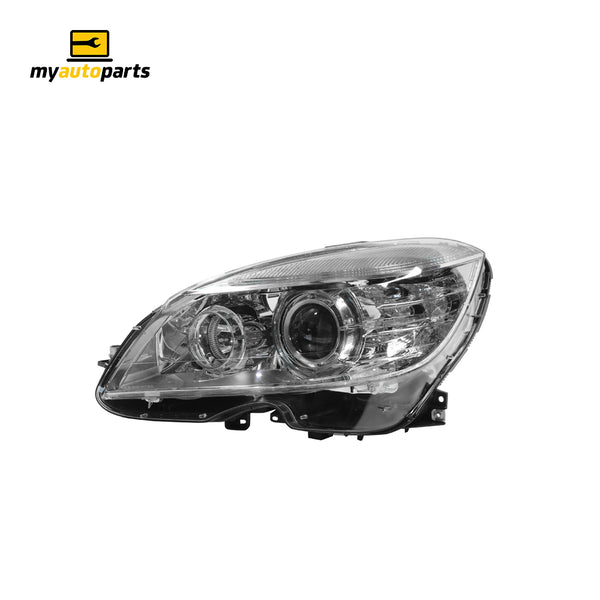 Bi-Xenon Head Lamp Passenger Side Certified suits Mercedes-Benz C Class 2007 to 2011