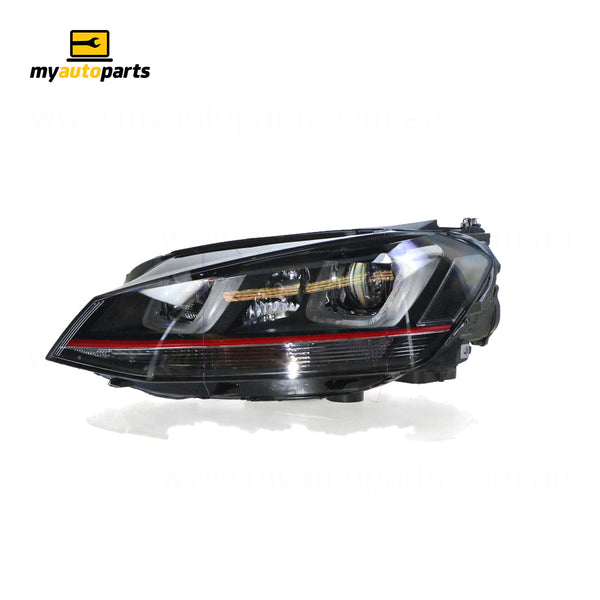 Xenon Head Lamp Passenger Side Genuine Suits Volkswagen Golf GTi Performance MK 7 10/2013 to 7/2017