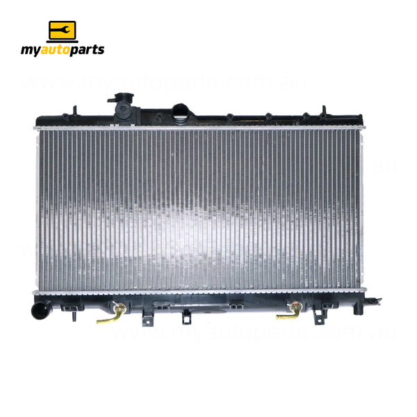 Radiator 38 / 38 mm Plastic Aluminium 340 x 688 x 26 mm Manual/Auto 2.5L L EJ25 Aftermarket Suits Subaru Impreza GD/GG 2000 to 2007