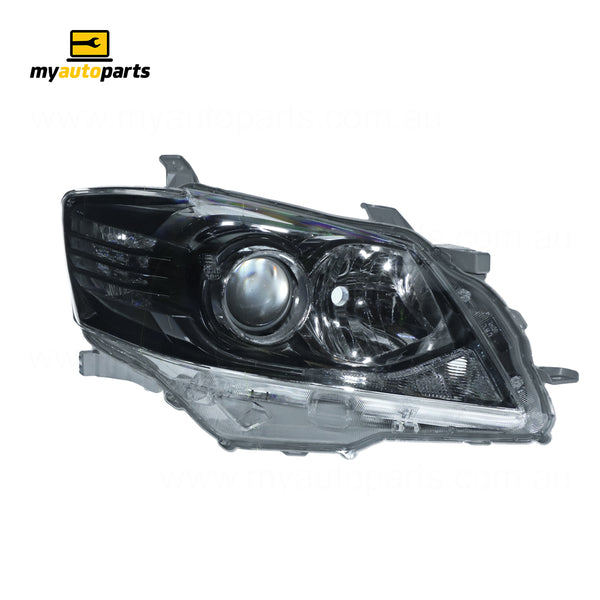 Halogen Electric Adjust Head Lamp Drivers Side Genuine suits Toyota Aurion GSV40R 2009 to 2012