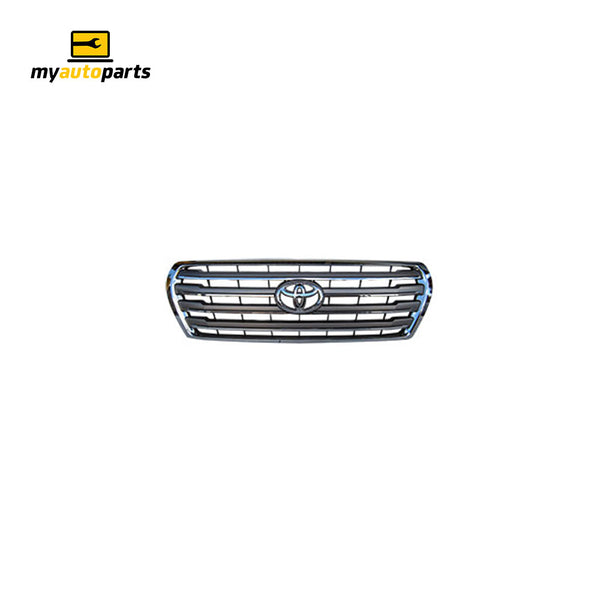 Chrome Grille Genuine suits Toyota Landcruiser 200 Series VX/Sahara 3/2012 to 9/2015