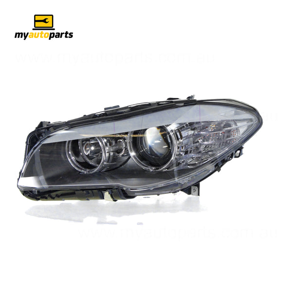 Halogen Head Lamp Passenger Side OES Suits BMW 5 Series F10 Sedan/F11 Wagon 4/2010 to 6/2013