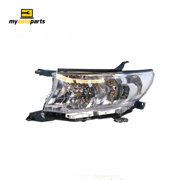 Halogen Head Lamp Passenger Side Genuine Suits Toyota Prado GX GDJ150R 2017 to 2021