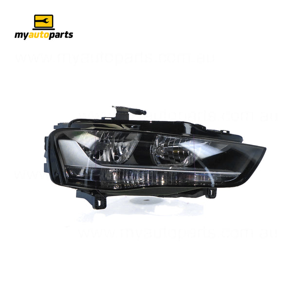 Halogen Head Lamp Drivers Side Genuine Suits Audi A4 B8 2012 to 2015