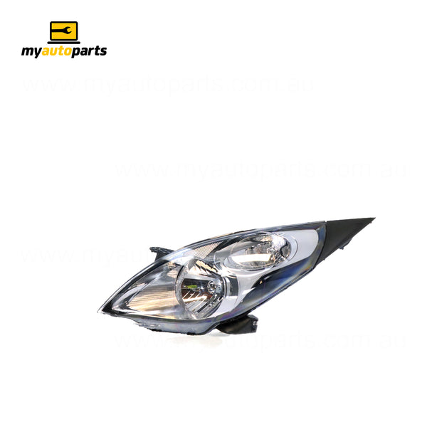 Halogen Head Lamp Passenger Side Certified Suits Holden Barina Spark MJ CD2013 to 2015