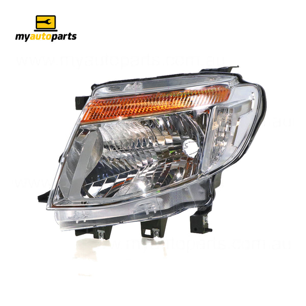Chrome Head Lamp Passenger Side Genuine Suits Ford Ranger Wildtrak PX 2011 to 2015