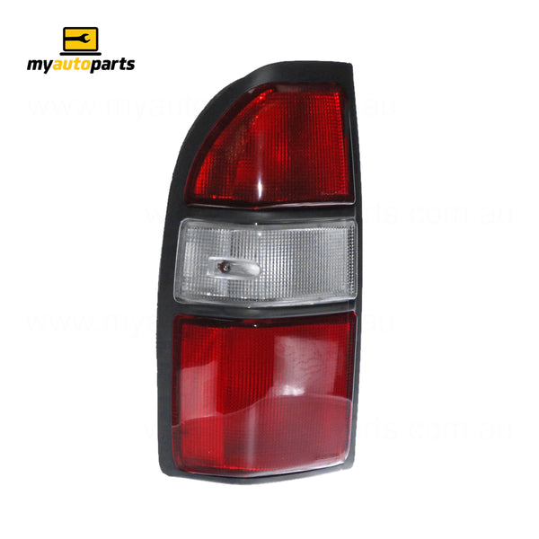 Red/Clear Tail Lamp Passenger Side Aftermarket Suits Toyota Prado 95 Series 1996 to 1999