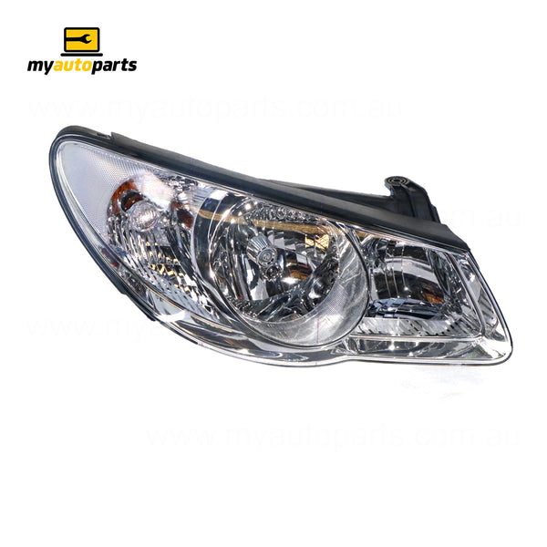 Head Lamp Drivers Side Genuine Suits Hyundai Elantra HD 2006 to 2011