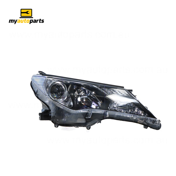 Halogen Head Lamp Drivers Side Certified Suits Toyota RAV4 GX 2012 to 2015