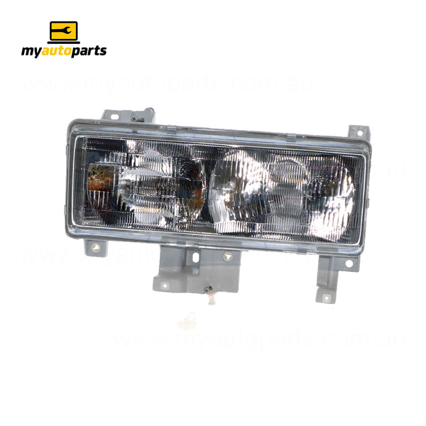 Head Lamp Passenger Side Aftermarket Suits Mitsubishi Mitsubishi/Fuso Truck FE 1996 to 2021