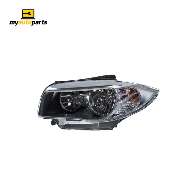 Halogen Head Lamp Passenger Side OES suits BMW 1 Series E88 & E82 2011 to 2013