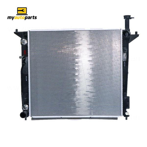 Radiator 35 / 35 mm Plastic Aluminium 510 x 480 x 26 mm Automatic 2.2L L D4HB Suits Kia Carnival YP 2015 to 2018