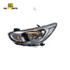 Halogen Head Lamp Passenger Side Genuine Suits Hyundai Accent RB 2017 to 2019