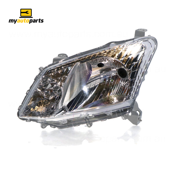 Head Lamp Passenger Side Certified Suits Isuzu D-Max SX/EX 12DM 2012 to 2017