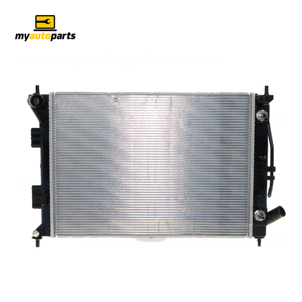 Radiator 35 mm 35 / Plastic Aluminium 550 x 397 x 16 mm Automatic 5.4 mm Fin 1.6 L G4FD Genuine suits Hyundai i30 GD