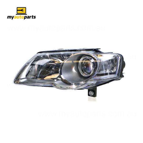 Halogen Electric Adjust Head Lamp Passenger Side Certified Suits Volkswagen Passat B6 2006 to 2011