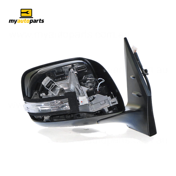 Door Mirror, Electric Folding, Drivers Side Genuine suits Toyota Landcruiser 200 Series 2012 to 2015