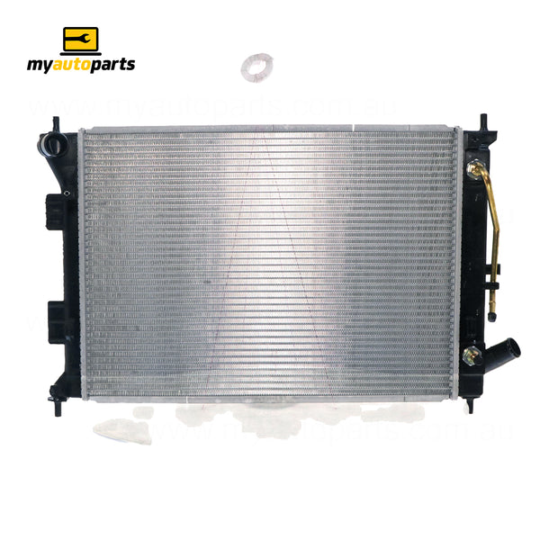 Radiator 35 / 33 mm Plastic Aluminium 553 x 398 x 16 mm Automatic 5.4 mm Fin 1.8l L G4BN Aftermarket suits Hyundai i30 GD