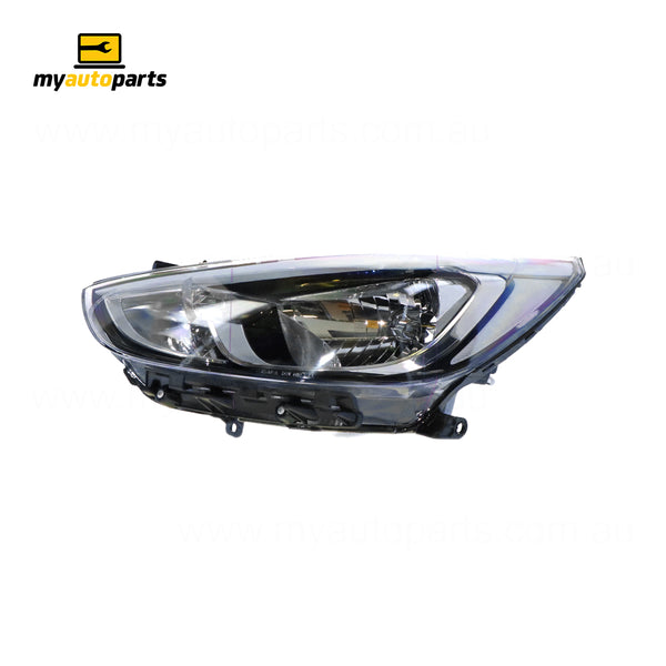 Halogen Head Lamp Passenger Side Certified Suits Hyundai Accent RB 2013 to 2017