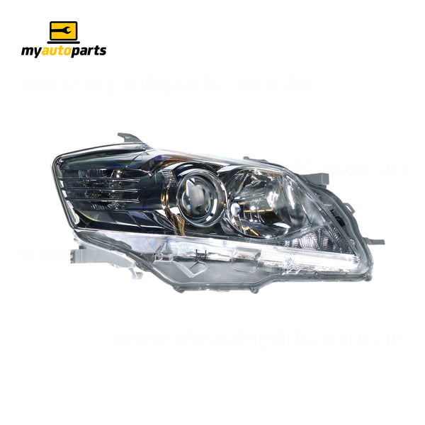 Halogen Electric Adjust Head Lamp Drivers Side Genuine suits Toyota Aurion GSV40R AT-X/Prodigy 2009 to 2012