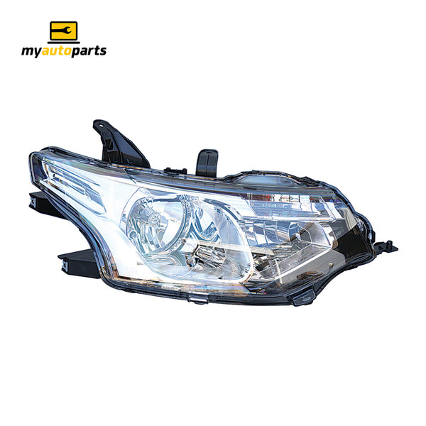 Halogen Head Lamp Drivers Side Genuine Suits Mitsubishi Outlander ZJ 2012 to 2015