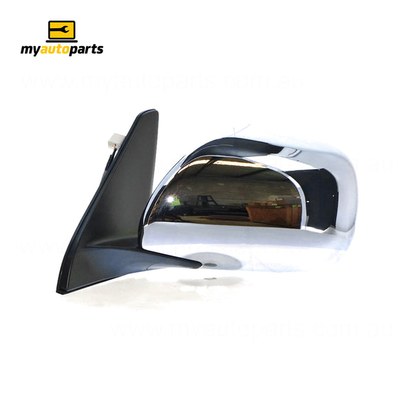 Chrome Door Mirror Passenger Side Genuine Suits Toyota Prado 120 Series GXL/VX/Grande 2002 to 2009