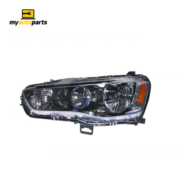 Halogen Head Lamp Passenger Side Genuine Suits Mitsubishi Outlander ZH 2009 to 2012