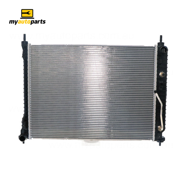 Radiator 34 / 34 mm Plastic Aluminium 675 x 510 x 26 mm Manual/Auto 2.4L/3.2L L Z24SED Aftermarket Suits Holden Captiva CG 2006 to 2016