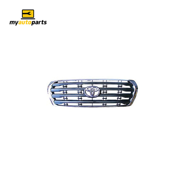 Chrome Grille Genuine suits Toyota Landcruiser 200 Series 11/2007 to 3/2012