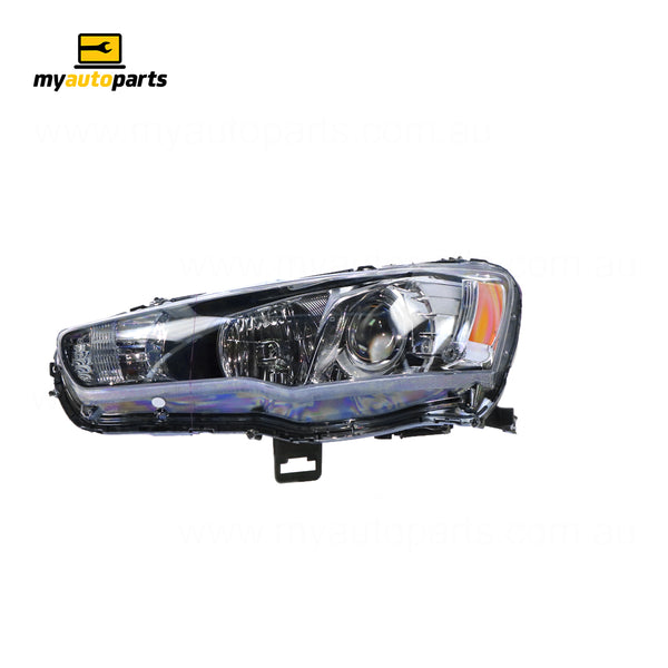 Xenon Head Lamp Passenger Side Genuine Suits Mitsubishi Lancer CJ 2007 to 2015