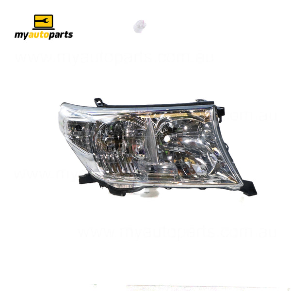 Head Lamp Drivers Side Certified suits Toyota Landcruiser 200 Series 2007 to 2015