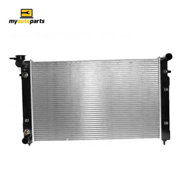 Radiator 35 / 35 mm Plastic Aluminium 675 x 428 x 26 mm Automatic 3.8L L VH Aftermarket Suits Holden Commodore VT 1997 to 2000