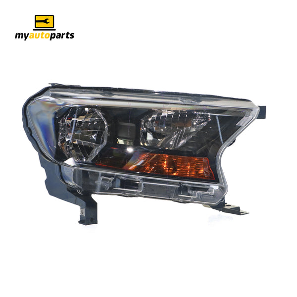 Head Lamp Drivers Side Genuine Suits Ford Ranger XL/XLS PX 2015 to 2018