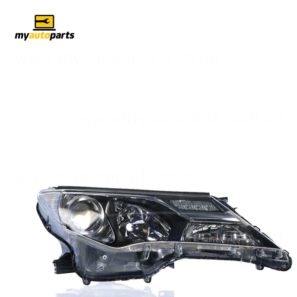Halogen Head Lamp Drivers Side Genuine Suits Toyota RAV4 GXL 2012 to 2015