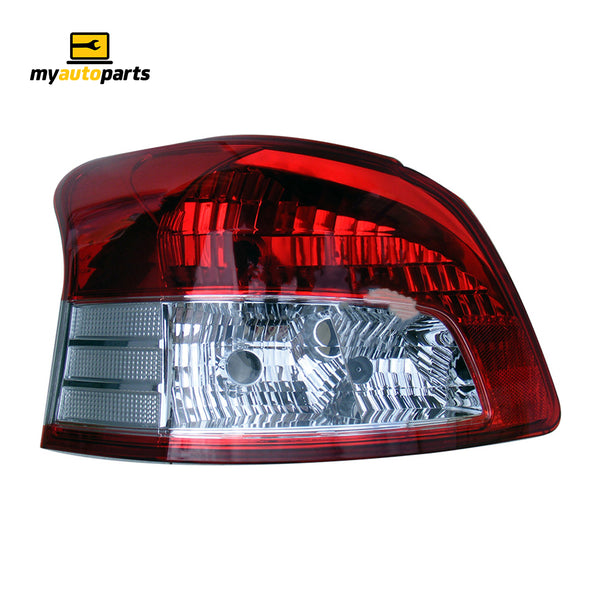 Red/Clear Tail Lamp Passenger Side Genuine Suits Toyota Yaris NCP93R 2006 to 2016