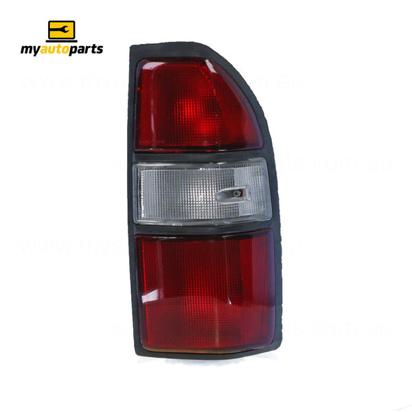 Red/Clear Tail Lamp Drivers Side Aftermarket Suits Toyota Prado 95 Series 1996 to 1999