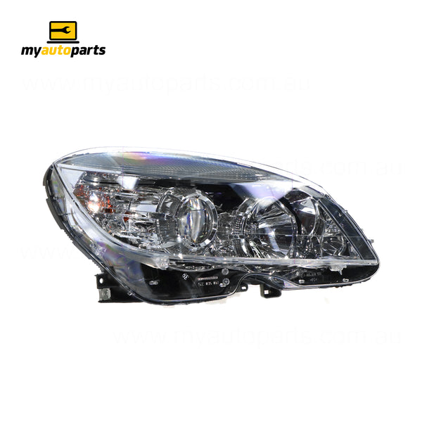 Head Lamp Drivers Side OES Suits Mercedes-Benz C Class W204 2007 to 2010