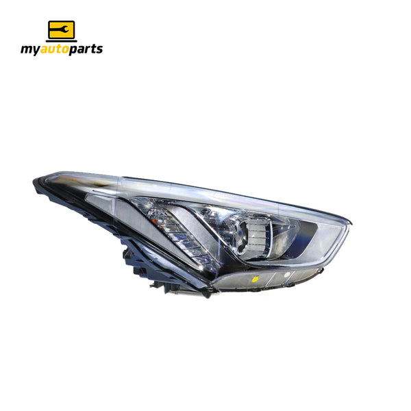 Xenon Head Lamp Drivers Side Genuine Suits Hyundai Santa Fe DM 2012 to 2015